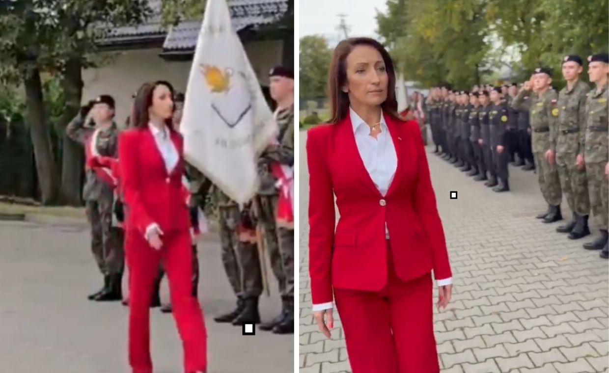 Starosta chciała się poczuć prezydentem? "Czołem kadeci"