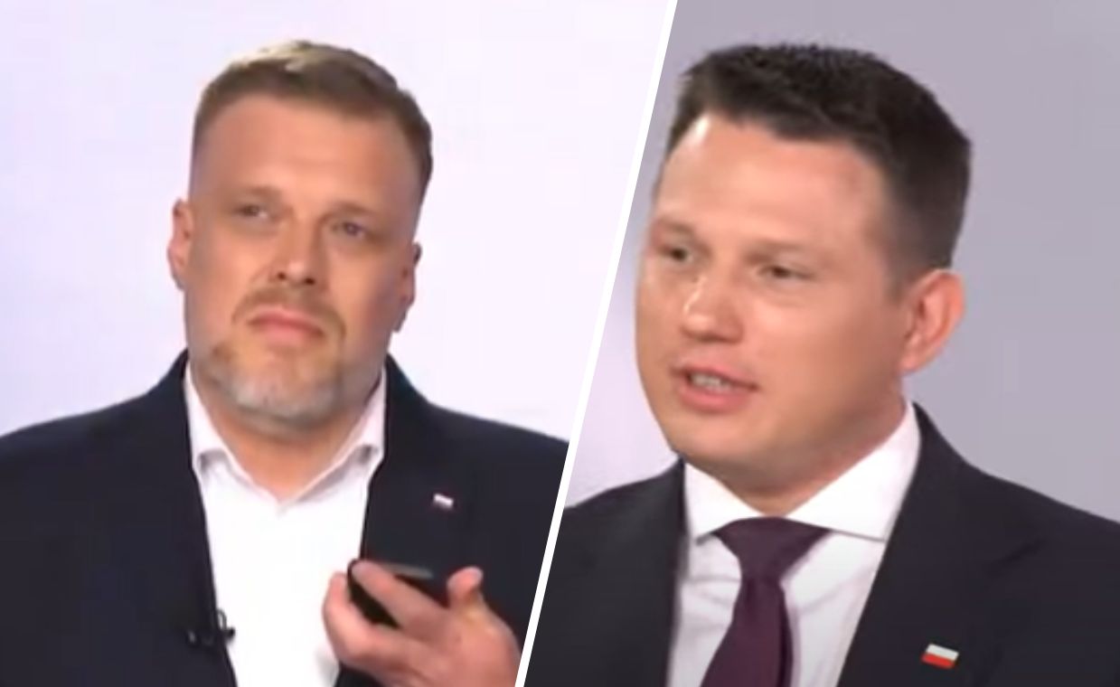 Dzikus kontra Mentzen. Nagle sięgnął po telefon