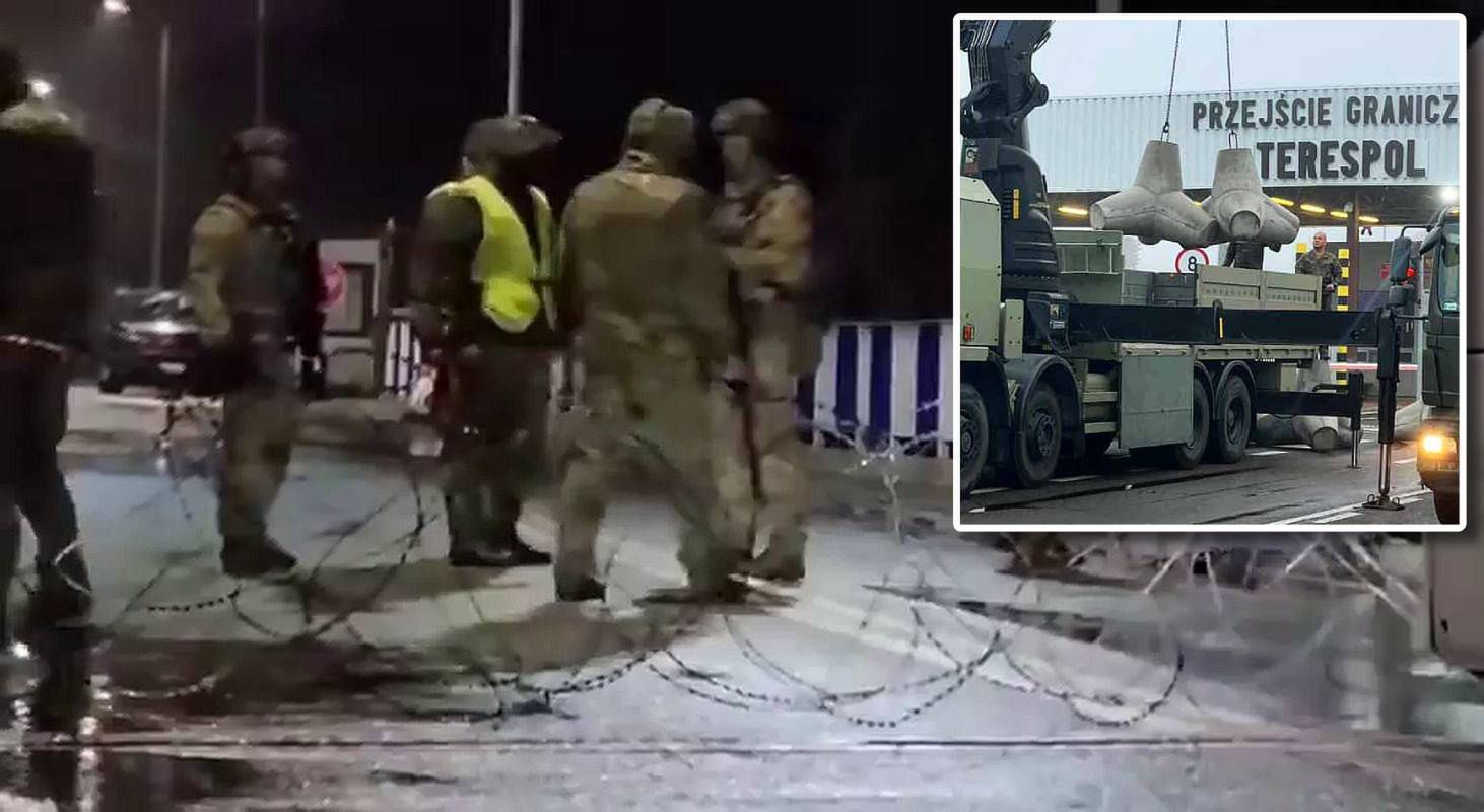 "Żelazna kurtyna". Tak wyglądają przejścia graniczne z Białorusią