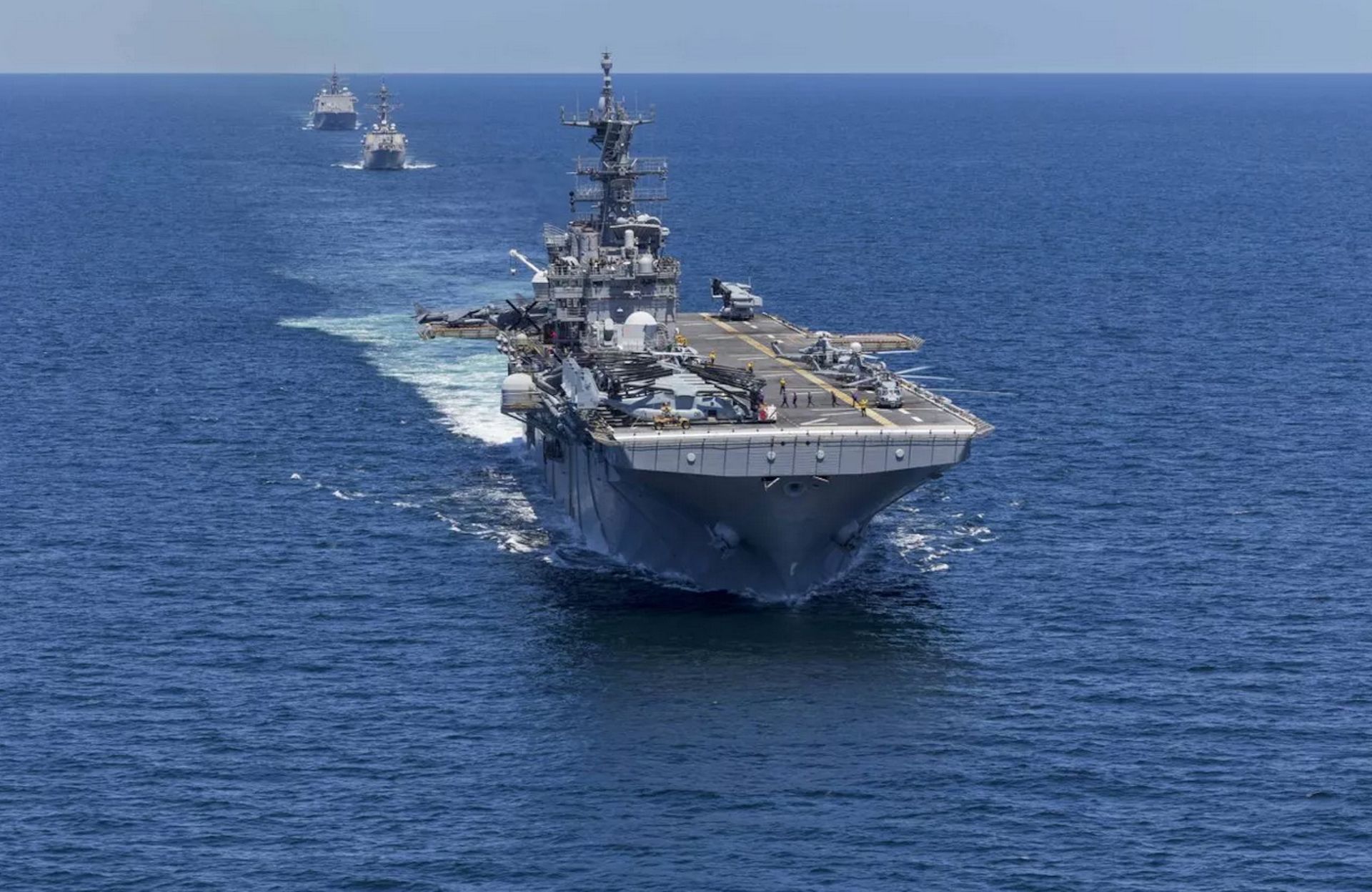 Wenezuela kontra Stany Zjednoczone. Amerykańskie okręty desantowe na Karaibach