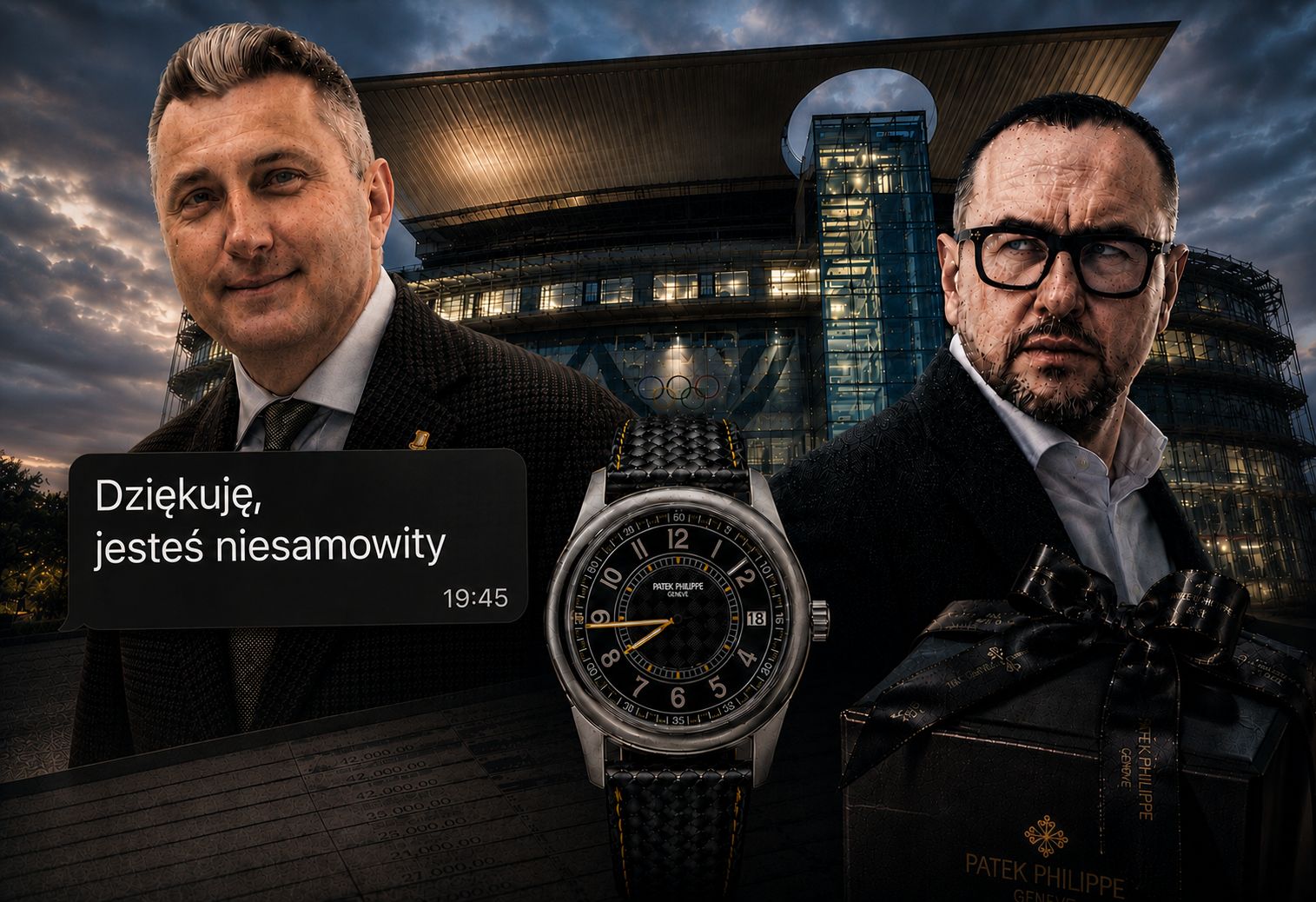 Szef Zondacrypto, prezes PKOl i złoty zegarek za 40 tysięcy euro