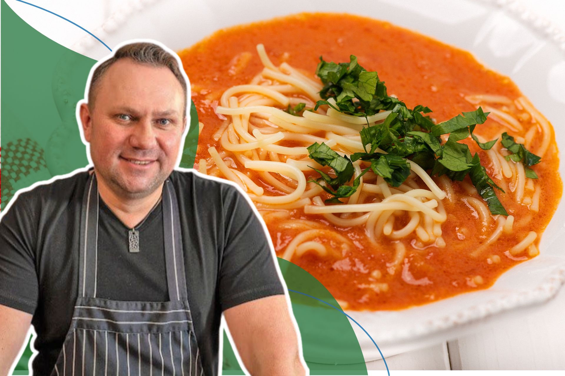 Strzelczyk doprawia pomidorówkę jak kucharki w barach mlecznych. choćby mama nie gotuje lepszej