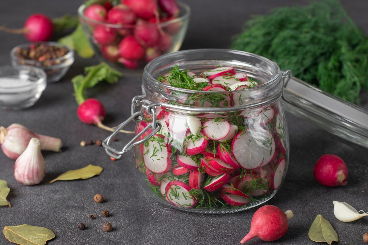 Do kiszonej rzodkiewki dodaję jeszcze jeden korzeń oprócz chrzanu. Chrupie aż miło