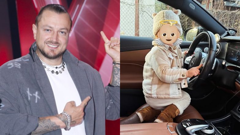 Aleksander Baron chwali się WSPÓLNĄ sesją zdjęciową z synem! "Dzięki niemu wciąż wierzę w miłość, pomimo LEKCJI, których doświadczam"