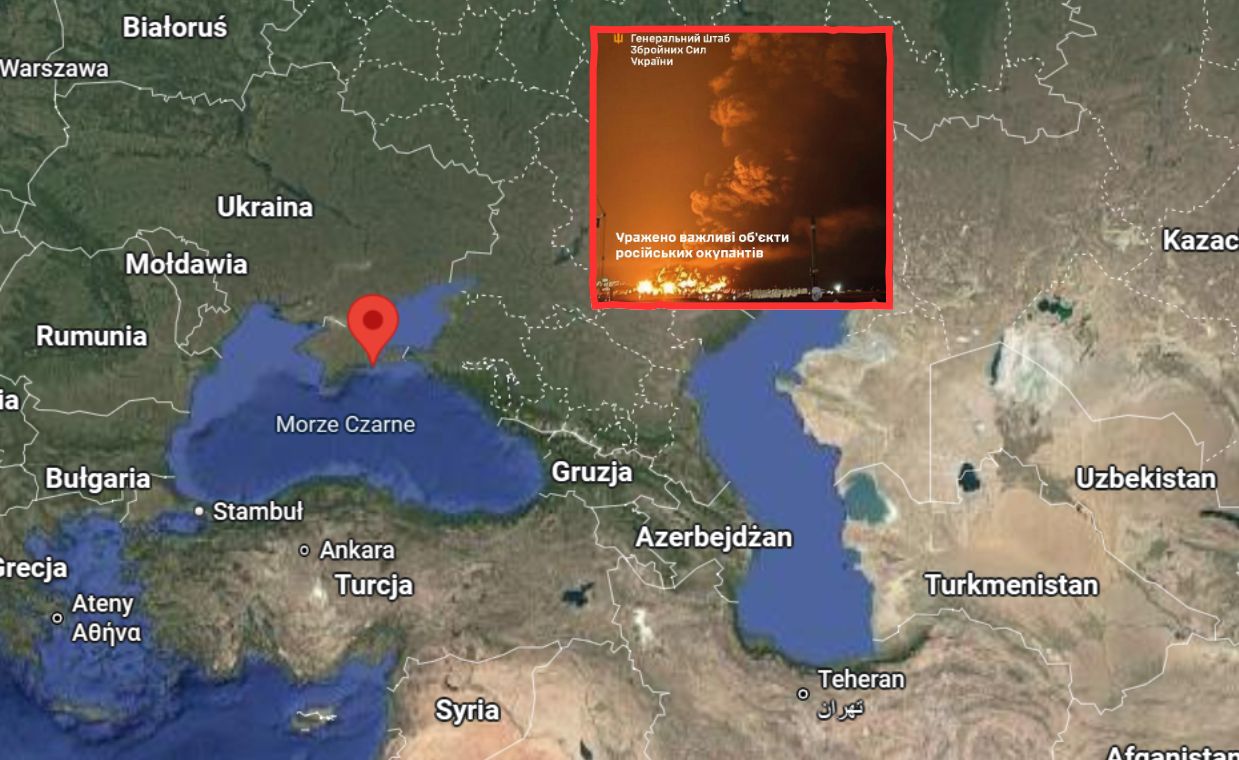 Ukraina atakuje najważniejsze obiekty na Krymie i w Wołgogradzie