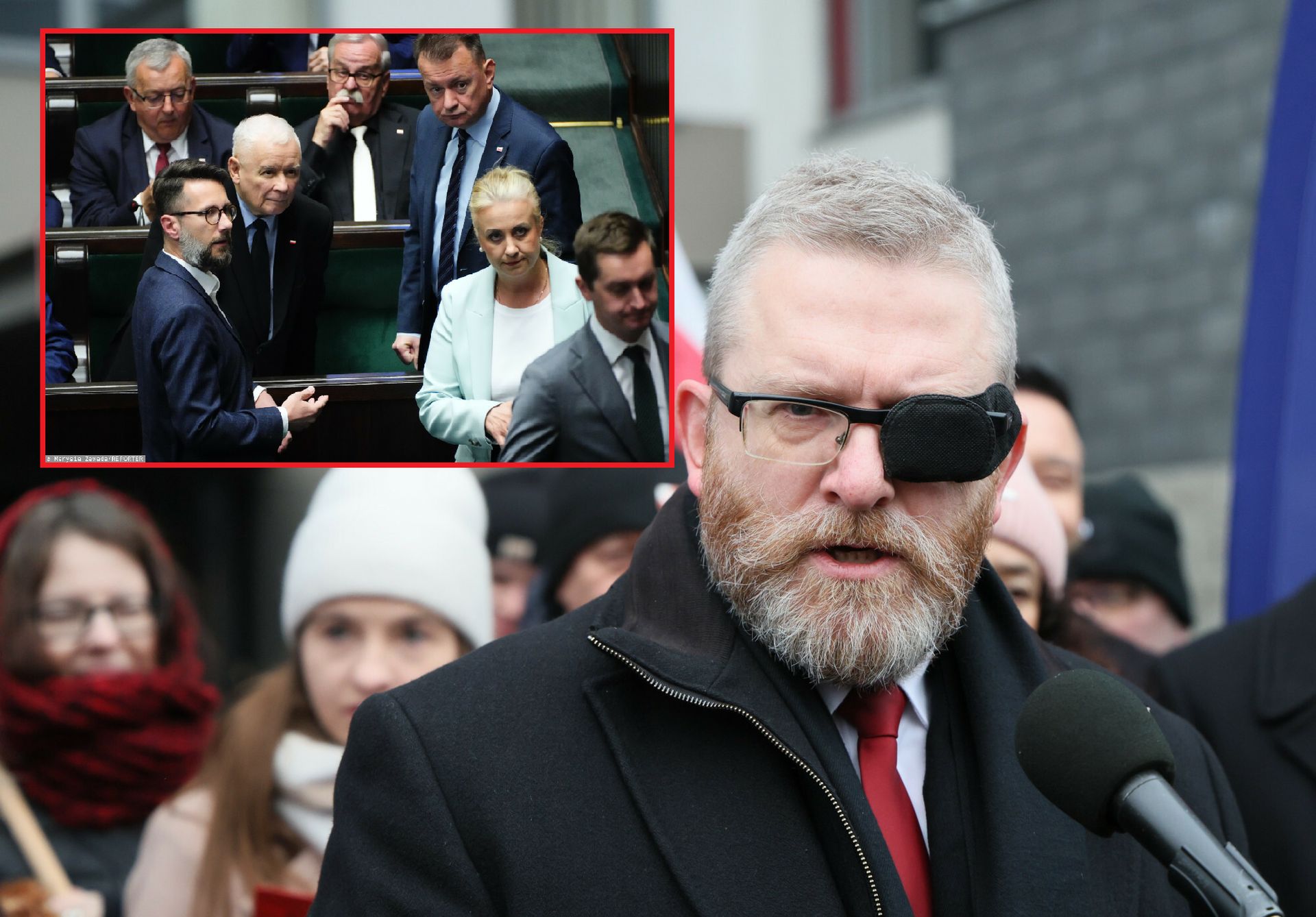 Malarz "straszakiem" Papy? Gargamel przestrzega PiS