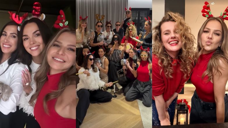 Celebrytki dokazują na corocznym pieczeniu pierniczków w willi Lewandowskiej: Paulina Krupińska, Zofia Zborowska i żony milionerów (ZDJĘCIA)