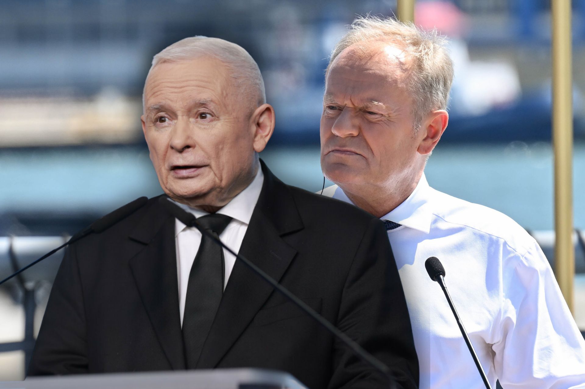 "Skandaliczne". Prezes PiS uderza w Tuska ws. Szpitala Południowego