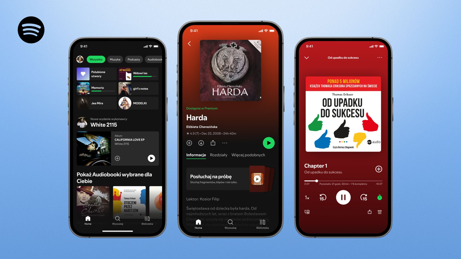 Już za kilka dni. Spotify wprowadza audiobooki w Polsce