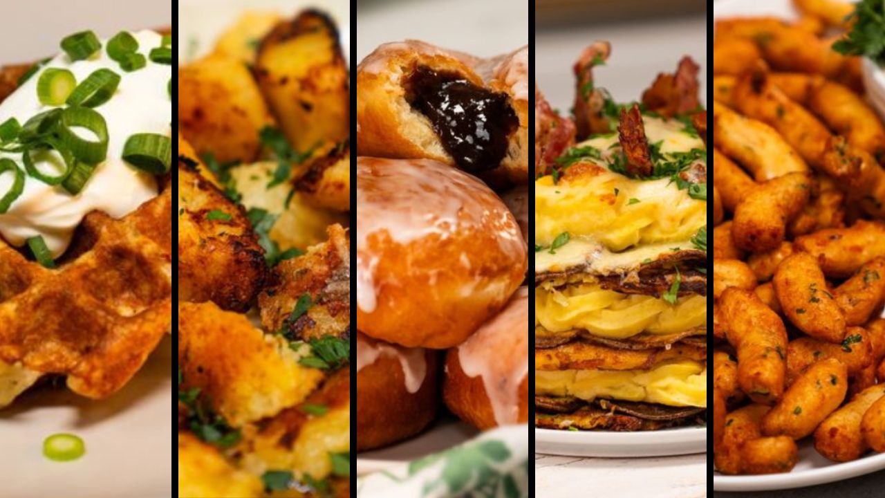 Ziemniaki na 5 sposobów, jakich możesz nie znać. Patent Pyszności na tort i pączki z ziemniakami