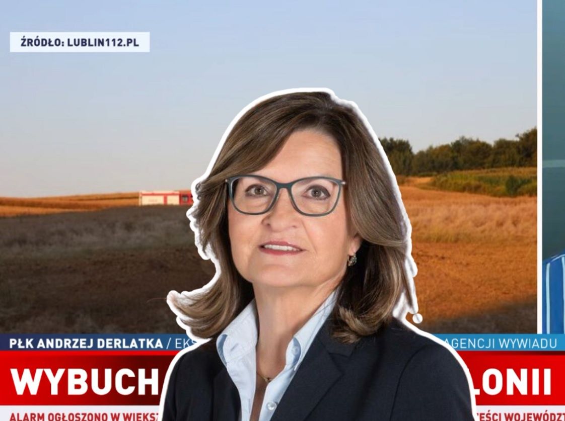 Rosyjski pocisk w Polsce. Członkini KRRiT: skandal, iż media publiczne nie zareagowały