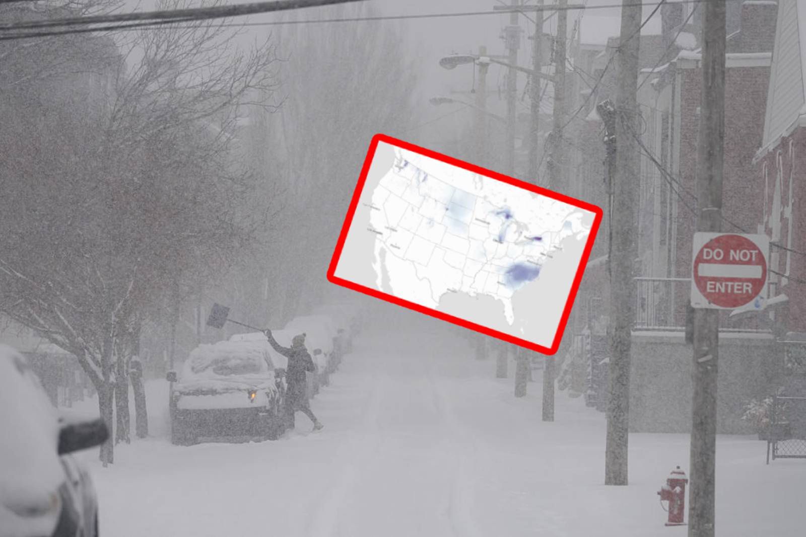 Bomba cyklonowa coraz bliżej. Zmierza w kierunku USA