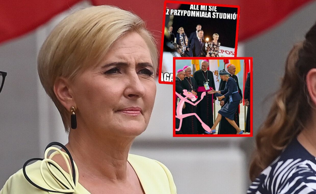 Agata Kornhauser-Duda zaskoczyła dystansem. Tak dziękuje za dekadę