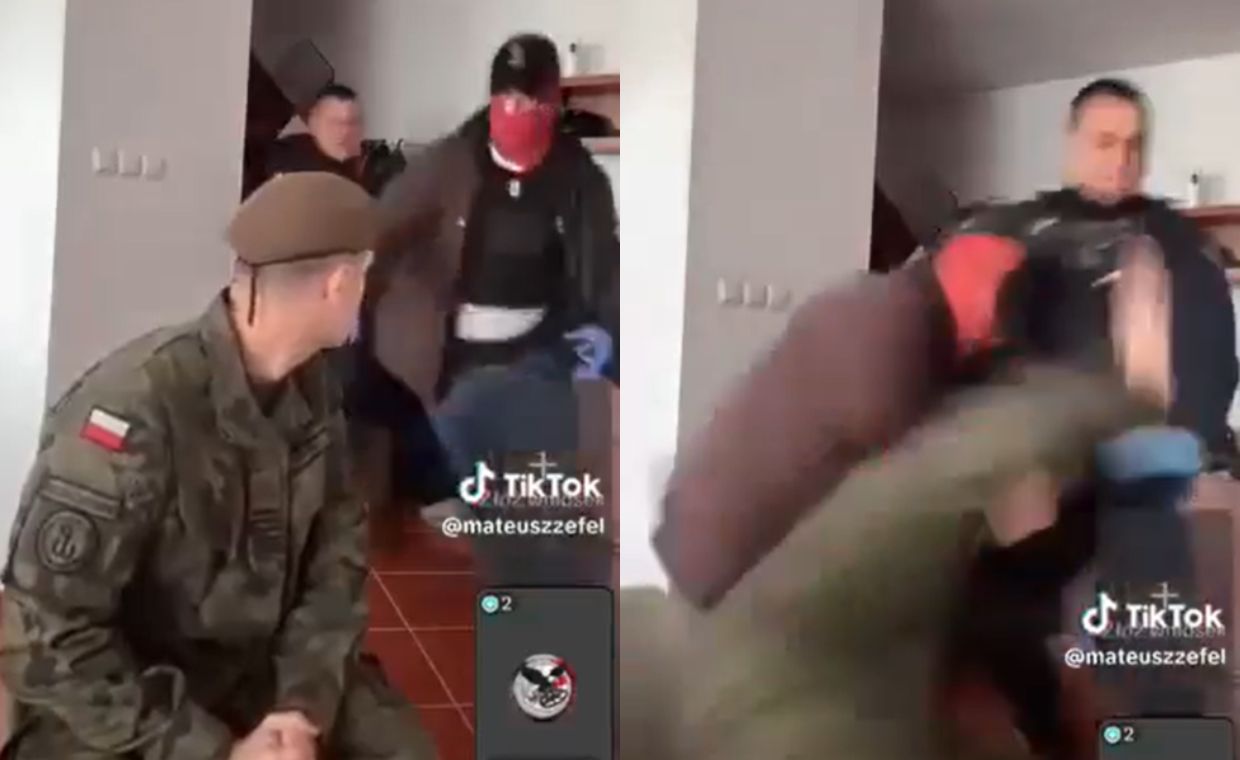 Zatrzymanie transmitował na TikToku. WOT odcinają się od byłego żołnierza
