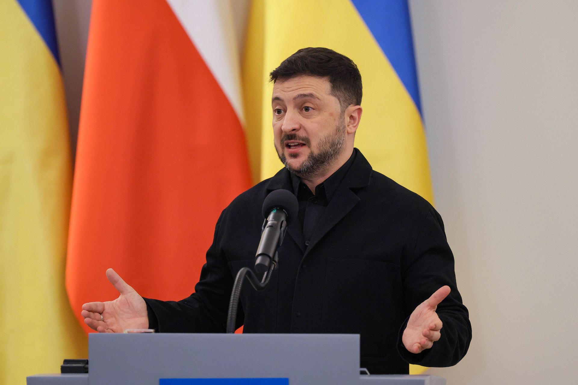 Polska pomijana w rozmowach? Zełenski podał liczbę