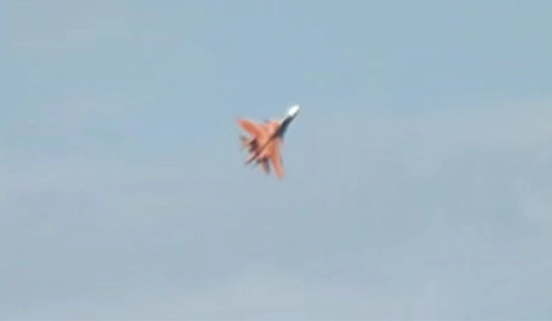 Tajemniczy bombowiec taktyczny Su-34. Nie należy do Rosji