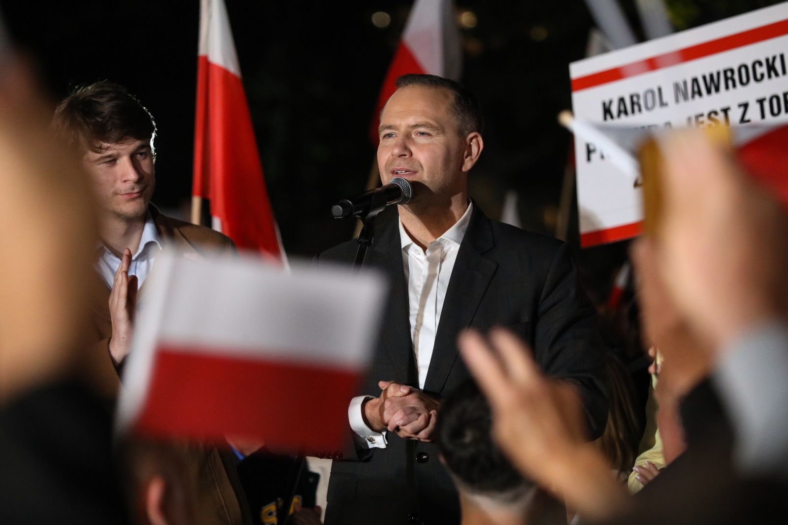 Nawrocki o Tusku: Szkodnik polskiej polityki