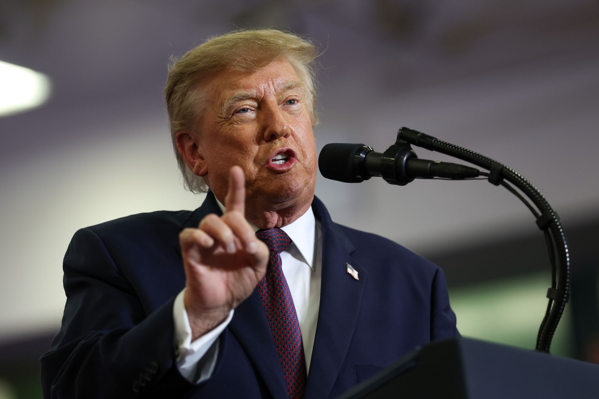 Kolejny przedziwny występ Trumpa. "Zdałem trzy testy poznawcze"