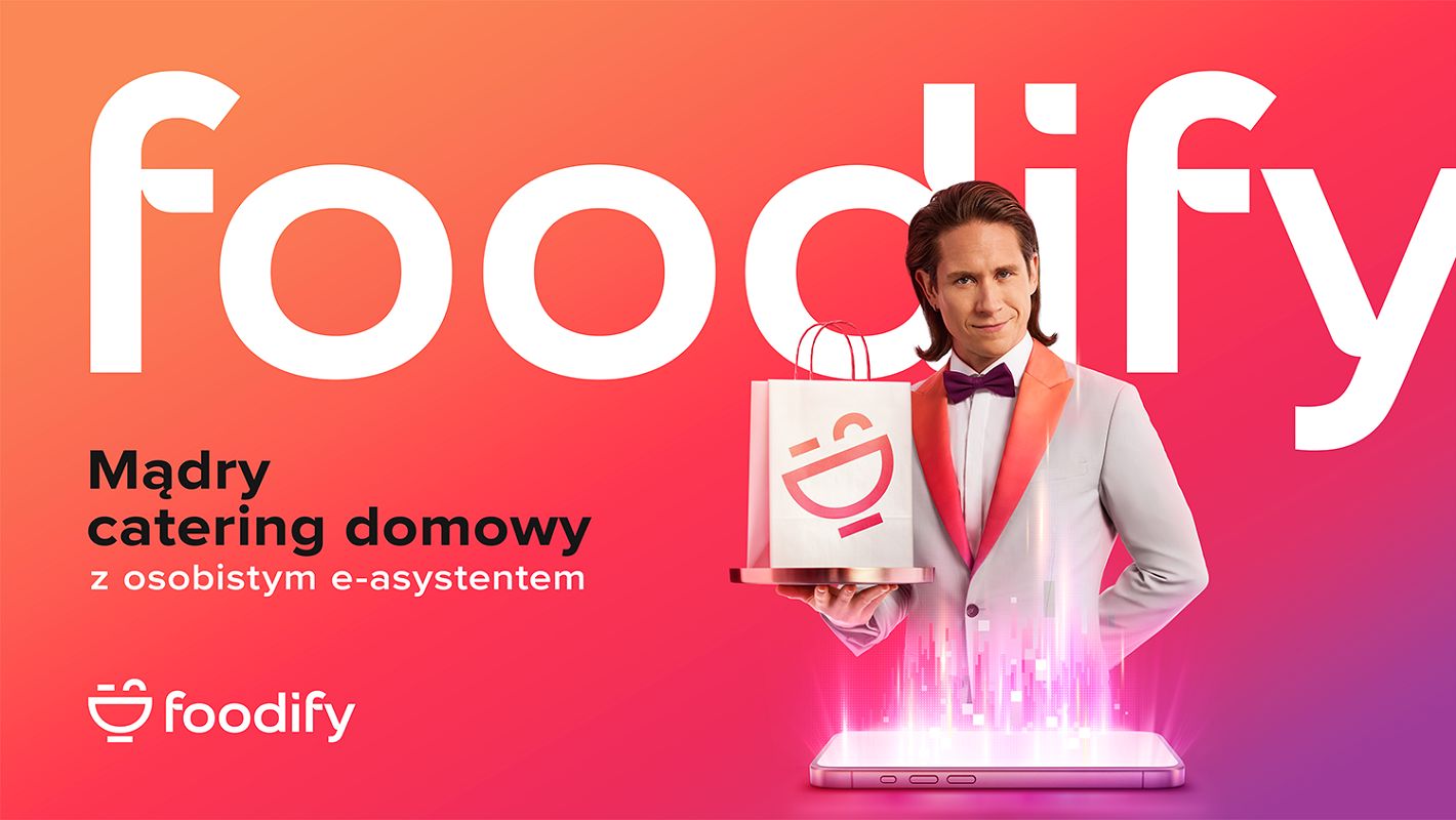 H2O odpowiada za wprowadzenie marki Foodify. Jej twarzą został Michał Meyer