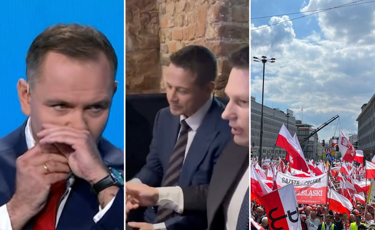 Snus Nawrockiego, piwo Mentzena i Trzaskowskiego i wielkie marsze w Warszawie. Ten weekend obfitował w interesujące wydarzenia