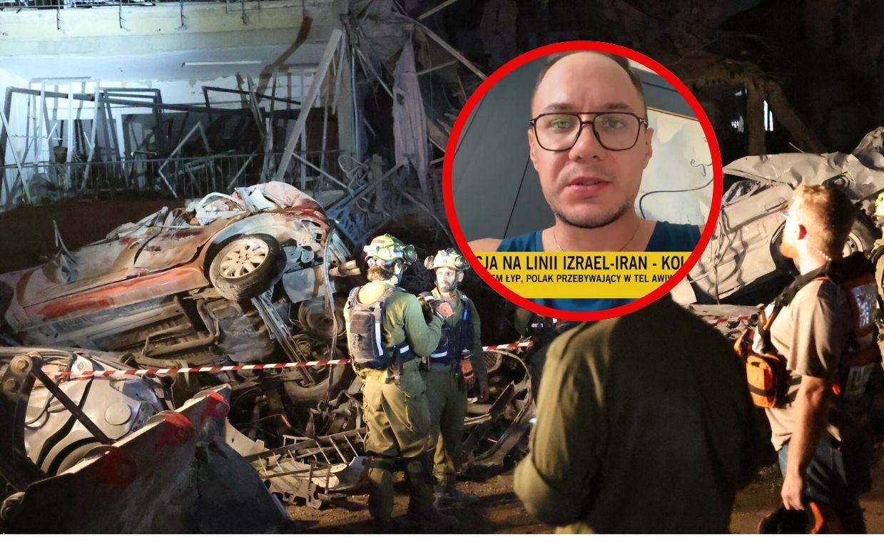 "Solidny alarm". Polak mówi, co dzieje się w Izraelu.