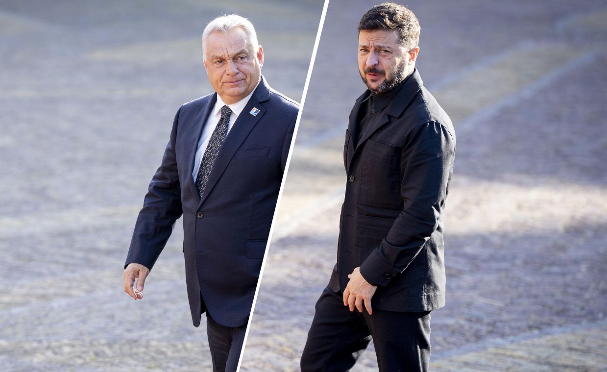 Zełenski wskazuje na Orbana. "Blokuje drogę Ukrainy"