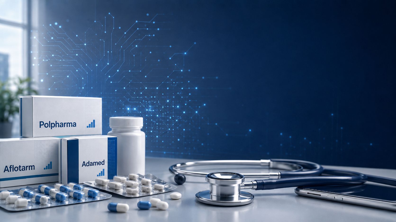 Te firmy farmaceutyczne są liderami widoczności w AI