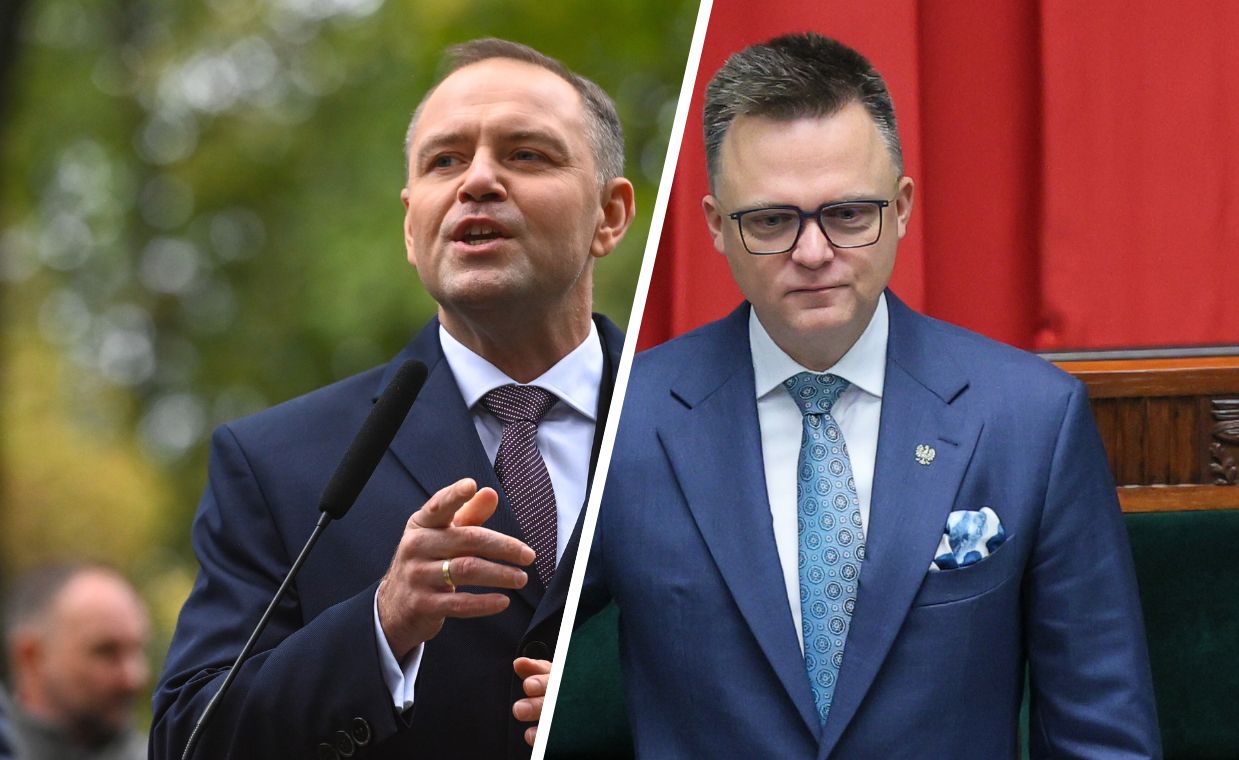 Nawrocki stawia na Hołownię. "Lepszy niż Klich"