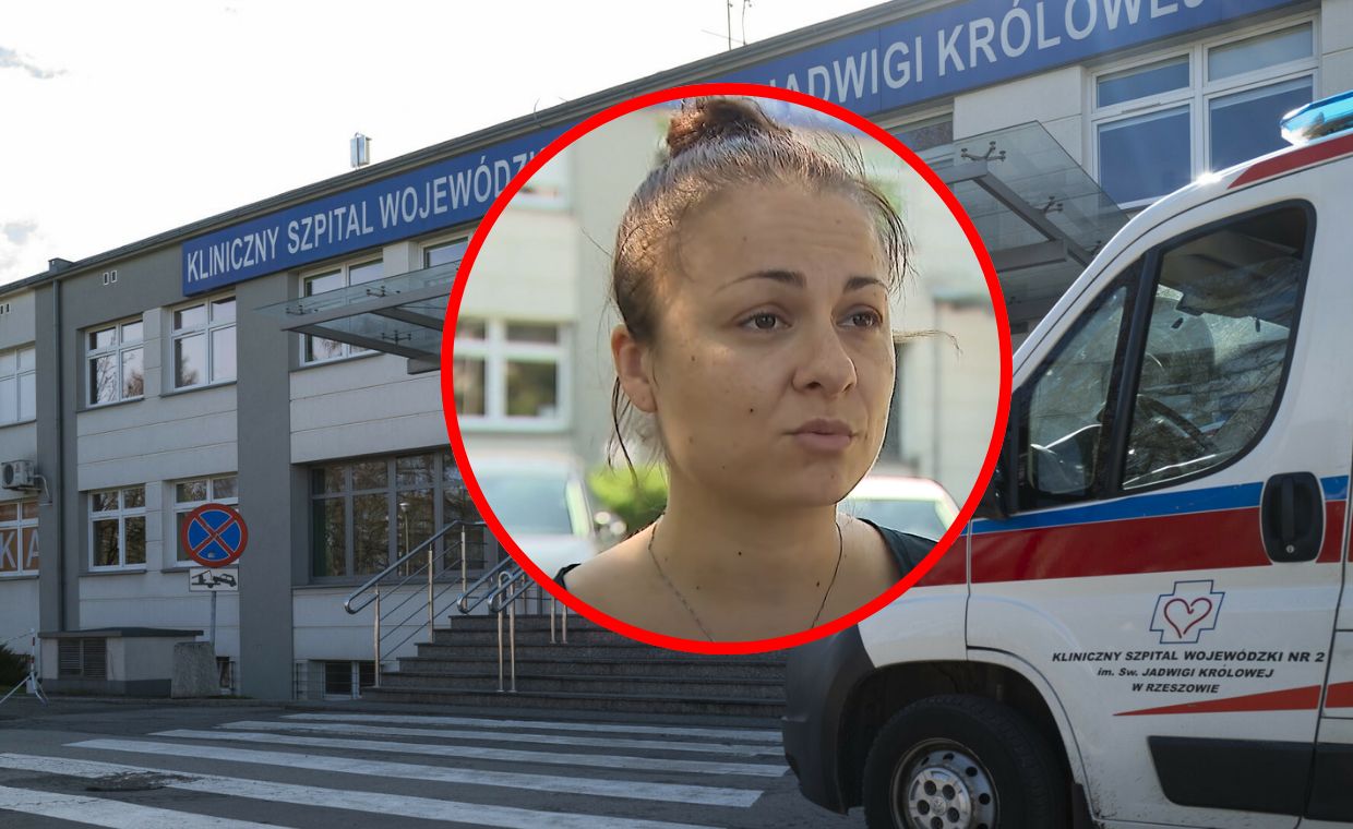 Dzieci przegrzewają się w szpitalu. Matka obkłada córkę lodem