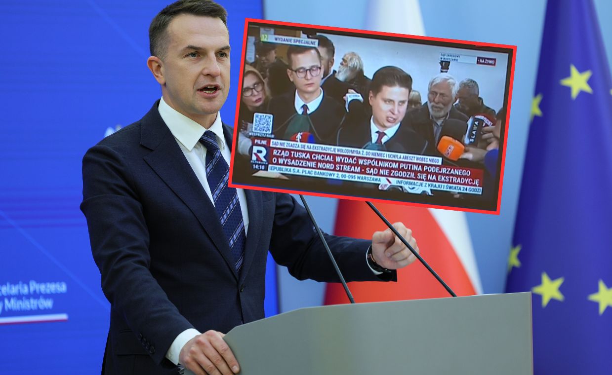 Szłapka pokazał kadr z Republiki. Doszło do spięcia