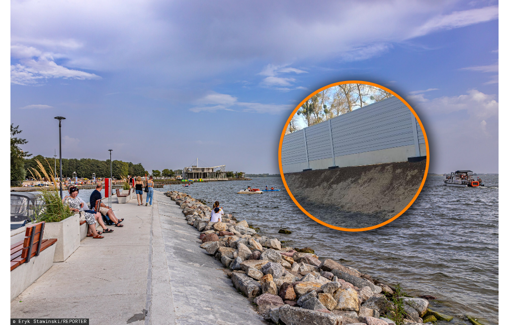 Kolej zasłoniła jezioro. Mieszkańcy Mazur oburzeni