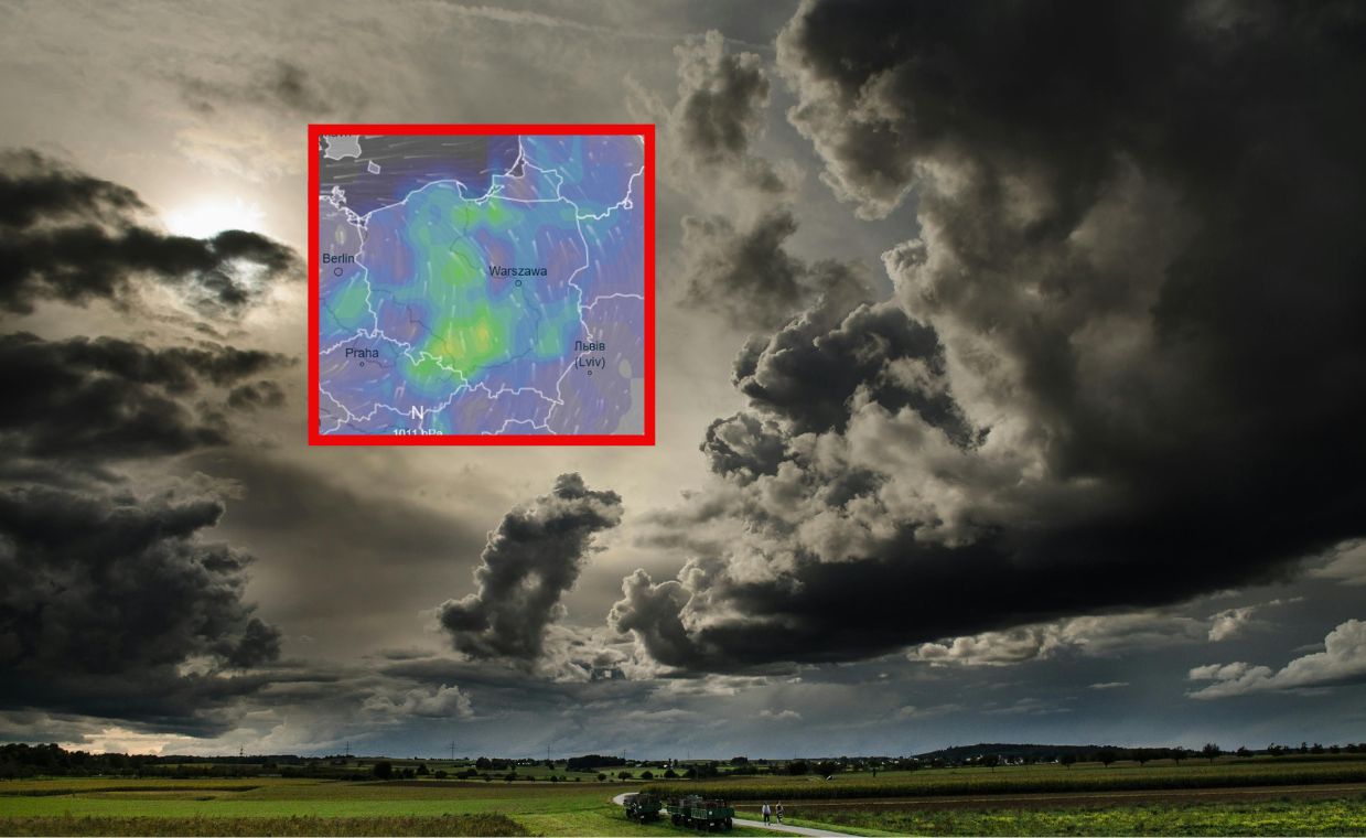 Niedzielne burze nad Polską. IMGW wskazuje dwa województwa