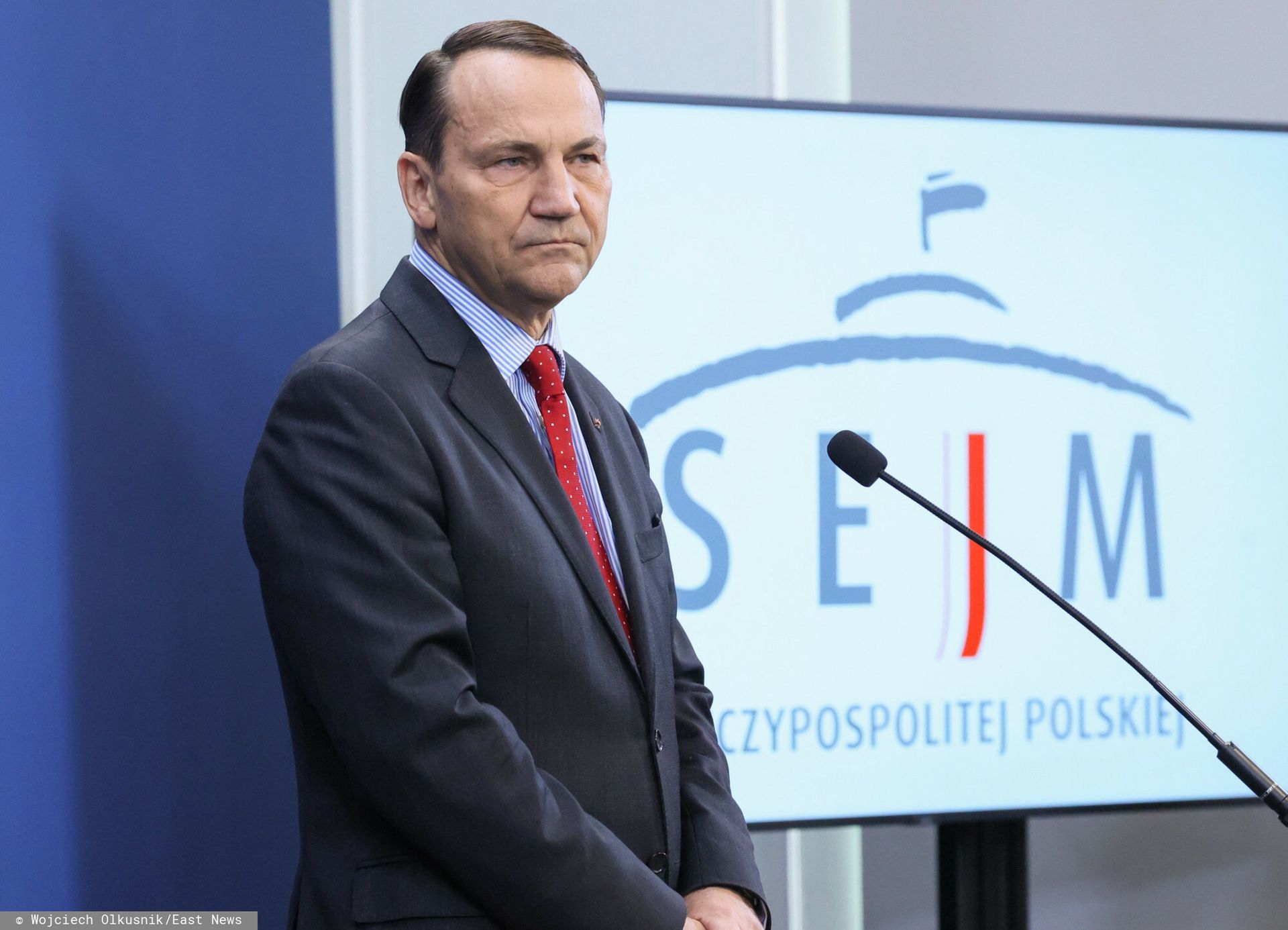 Sikorski zwrócił się do uczestnika spotkania. Zadał pytanie