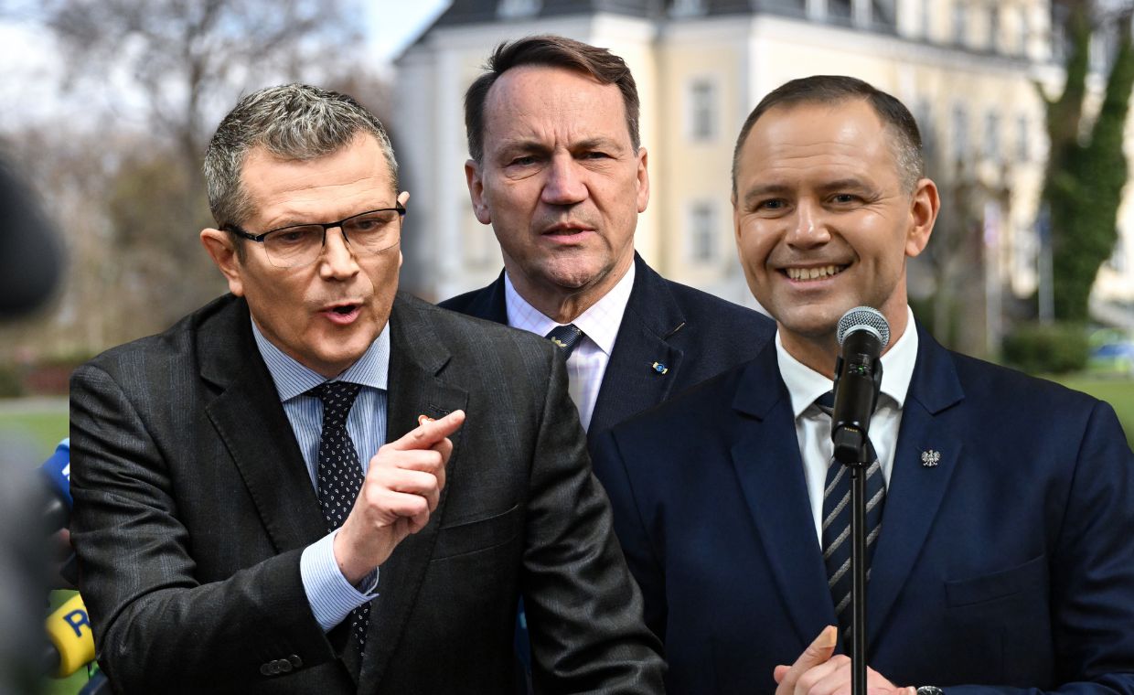 Burza po żarcie Markoego ws. ambasadorów. Dostało się Nawrockiemu