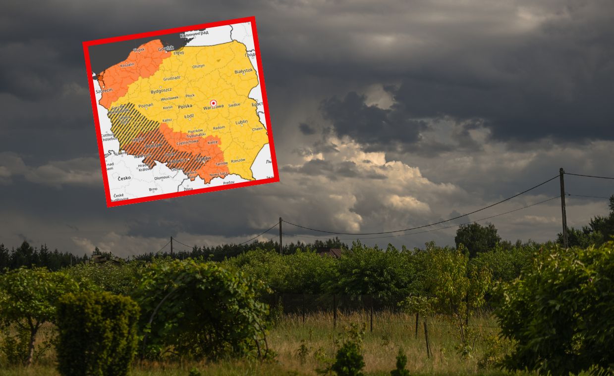 Burze przejdą przez Polskę. Alerty dla całego kraju