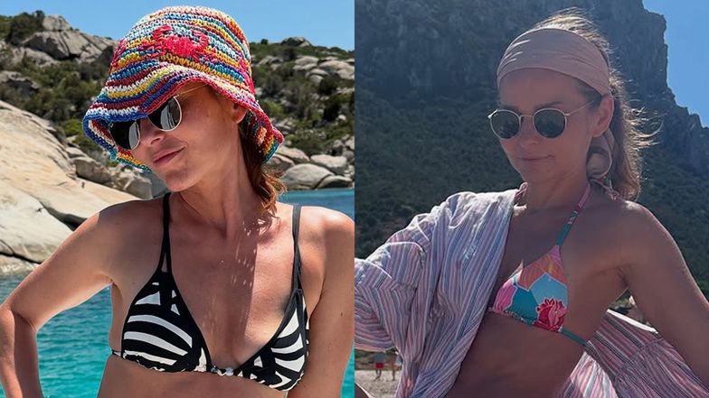 Paulina Sykut-Jeżyna W BIKINI mknie na spotkanie z delfinami. Można pozazdrościć jej formy