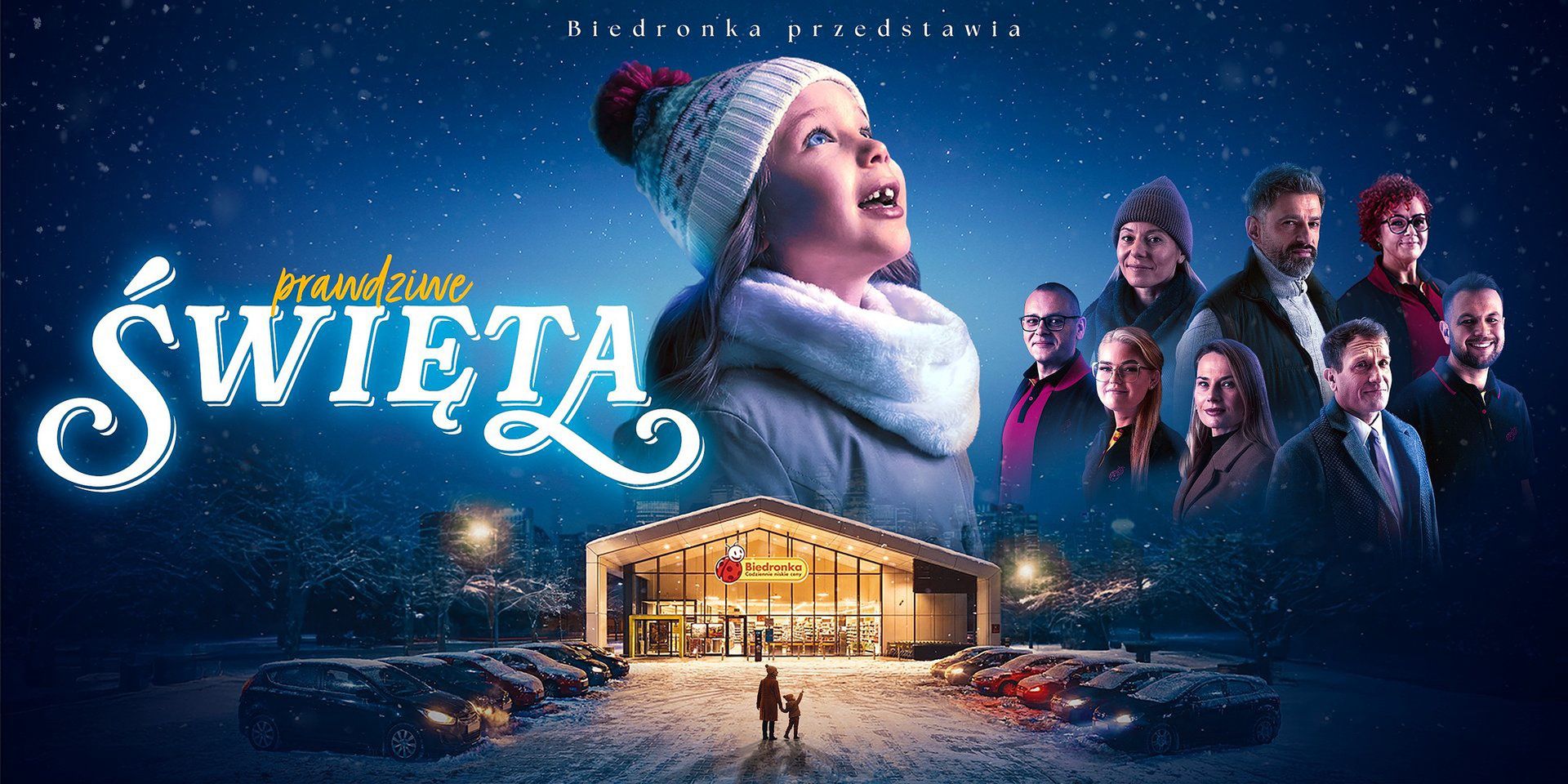 Magia Świąt w nowej kampanii Biedronki