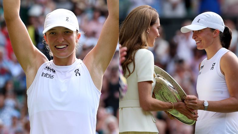Księżna Kate wręczyła trofeum Idze Świątek. Polka zdradziła przebieg ich spotkania. "NIE CHCIAŁAM POPEŁNIĆ FAUX PAS"