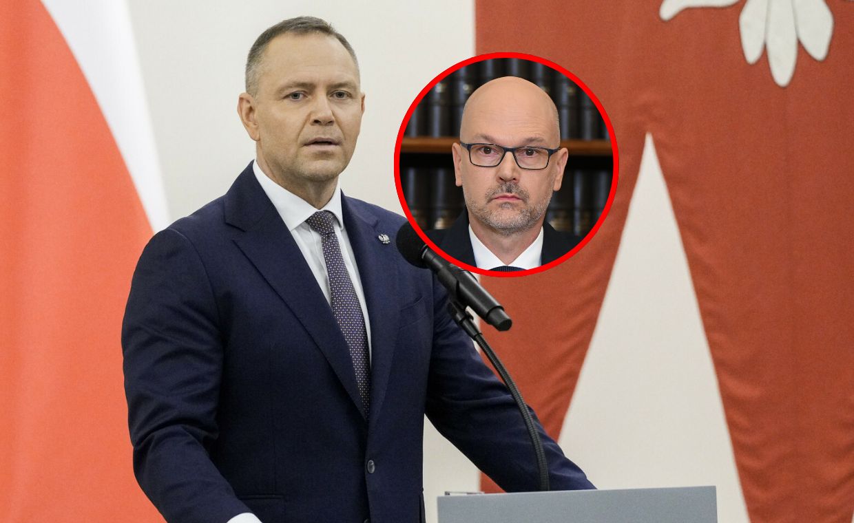 "Istny cyrk". Nawrocki o ślubowaniu Berka