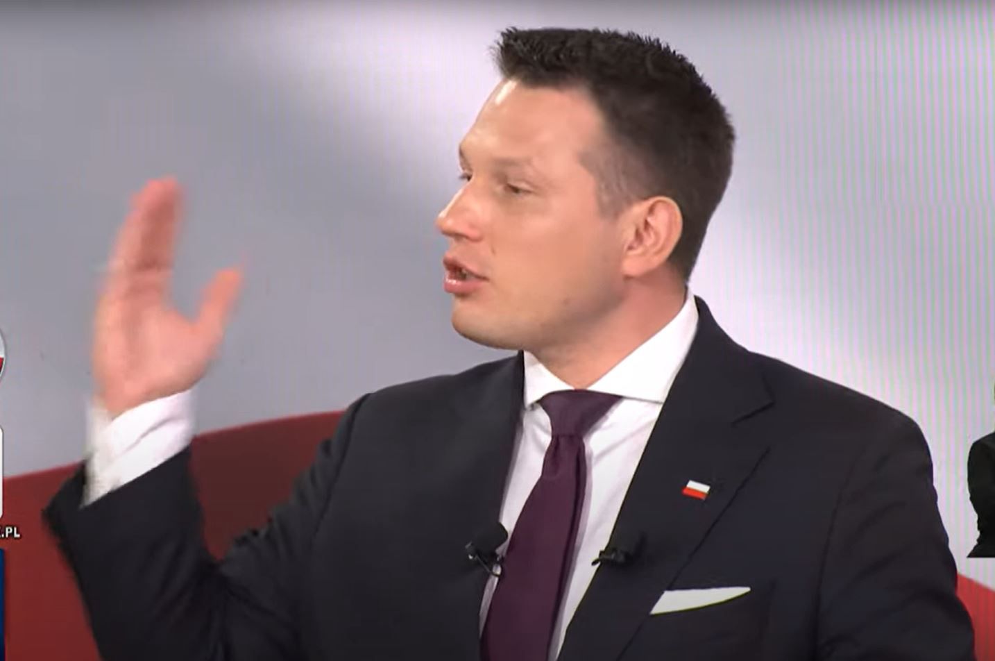 "Mówi pan bzdury". Mentzen wprost do Fanatyka