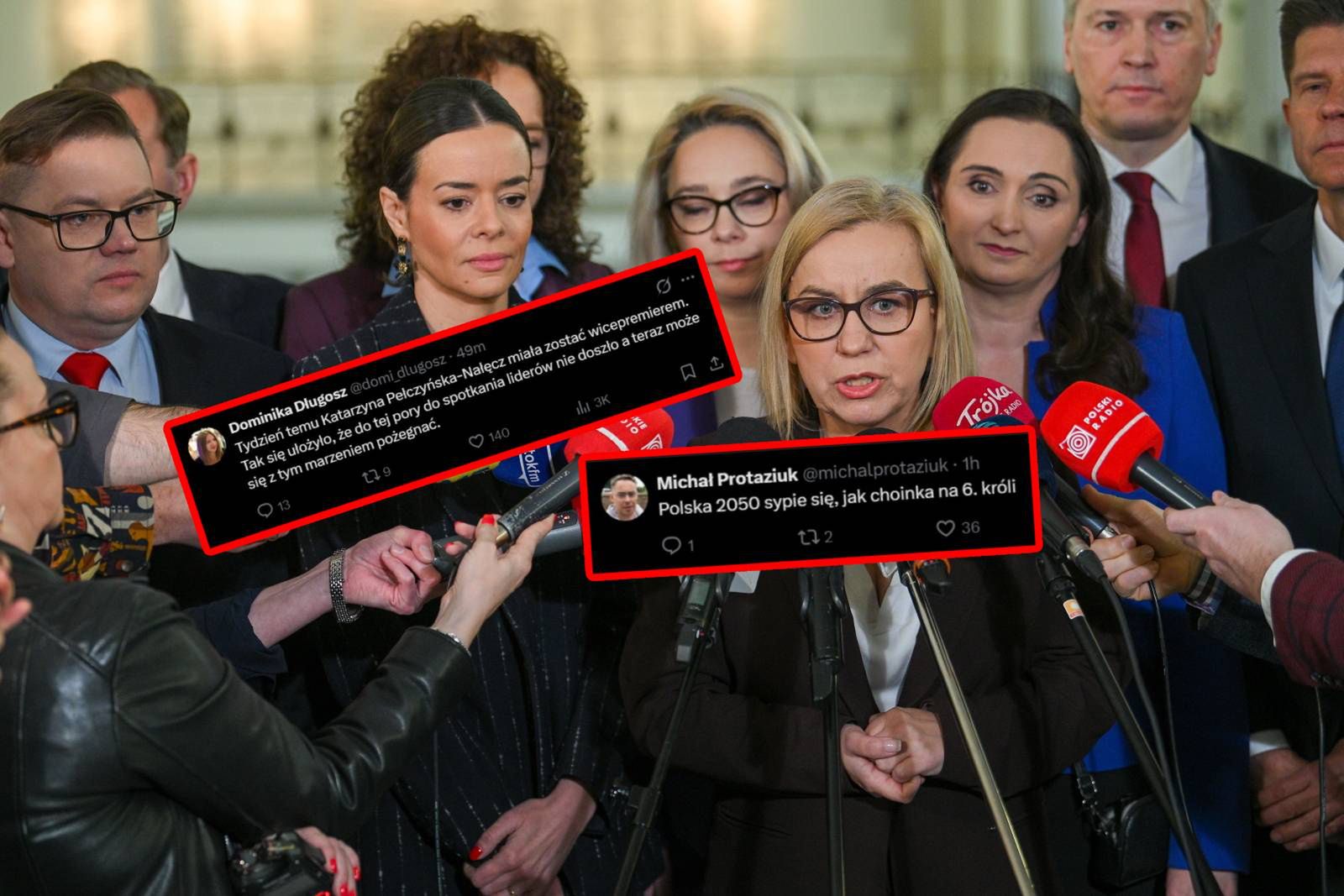 Rozłam w Polsce 2050. Lawina komentarzy w sieci