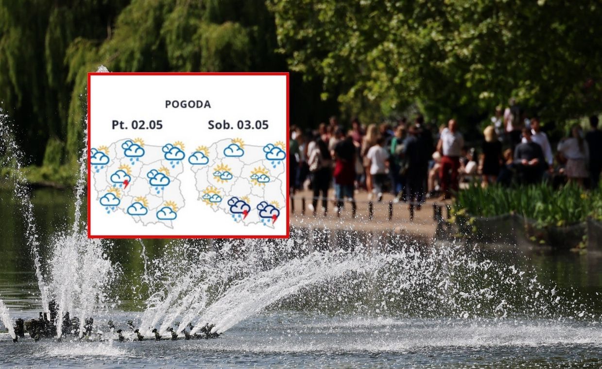 Majówka pod znakiem burz i wiatru. IMGW ostrzega