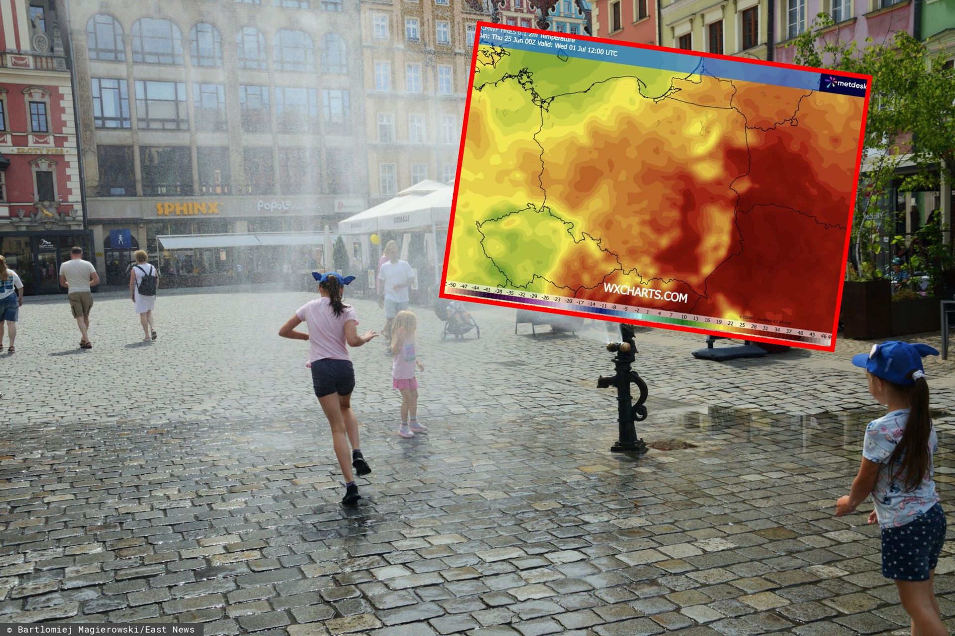 Upał, burze, grad i ochłodzenie. Jest prognoza na pięć dni