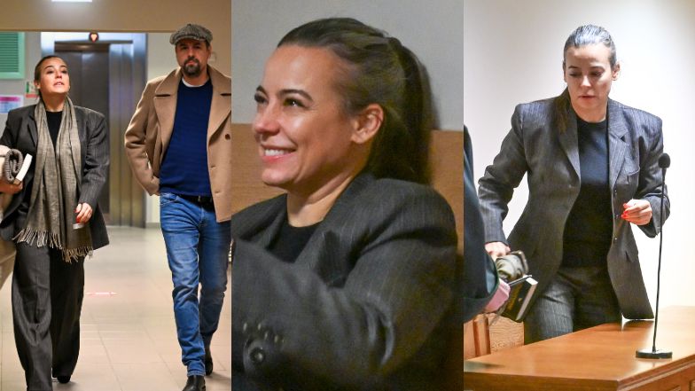 Anna Mucha i Jakub Wons stawili się w sądzie na kolejnej rozprawie przeciwko Paulinie Smaszcz (ZDJĘCIA)