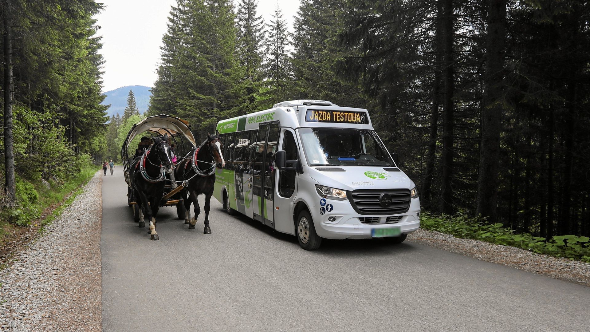 Elektryczne busy pojadą do Morskiego Oka. Oto ile kosztuje bilet