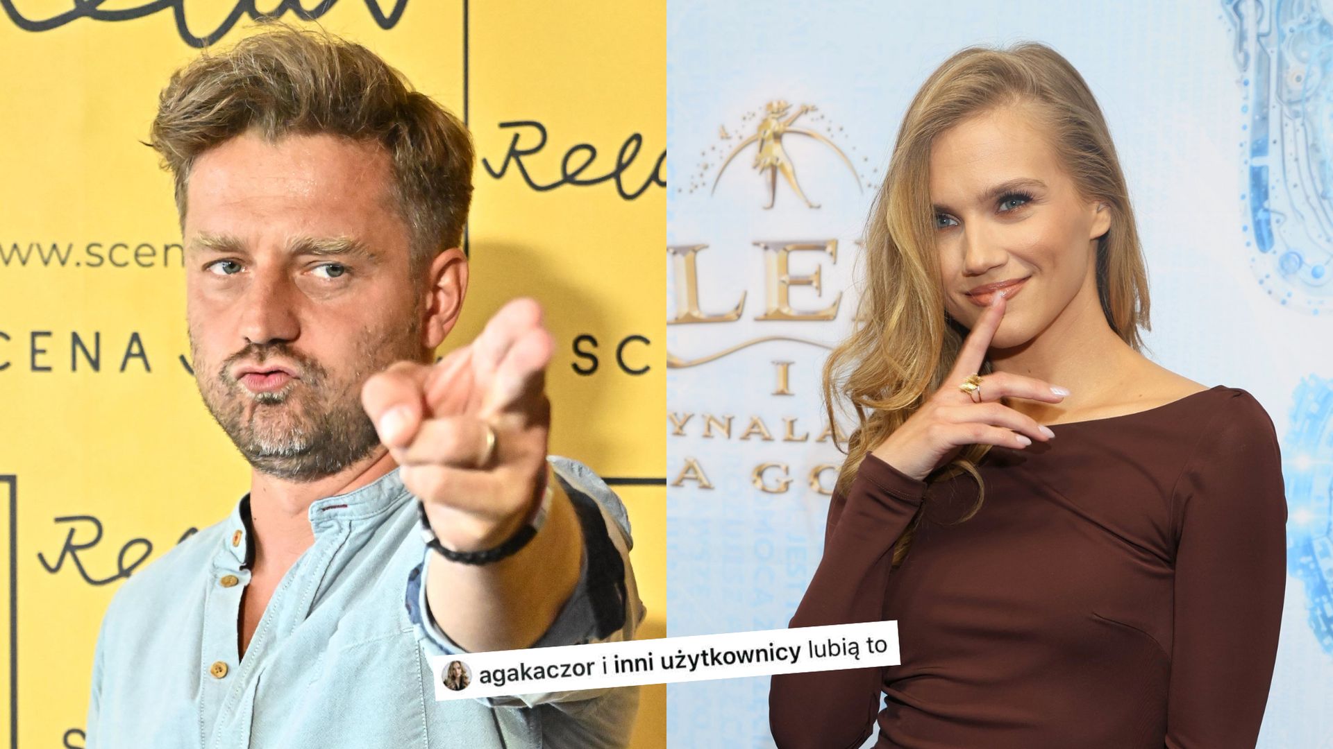 Tajemniczy post Marcina Rogacewicza: "Nowy rozdział. WOLNOŚĆ". Agnieszka Kaczorowska lubi to