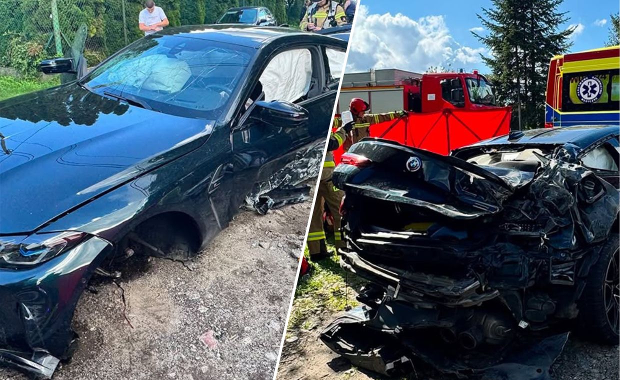 Tragedia w Gawłowie. Kierowca uderzył w przepust drogowy. Nie żyje