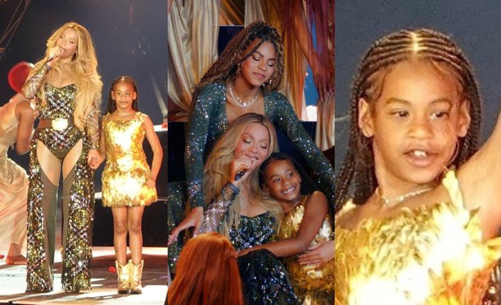 7-letnia córka Beyonce debiutuje z matką na scenie. Fani zachodzą w głowę: "A gdzie jej BLIŹNIAK?!"