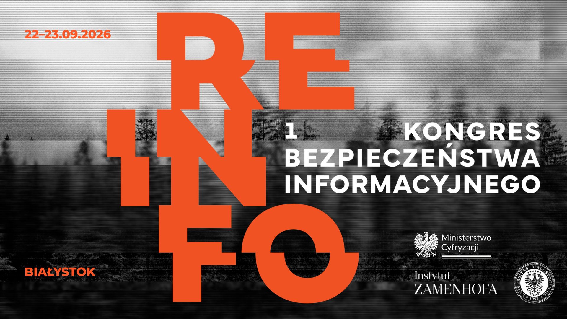 Kongres REINFO o dezinformacji odbędzie się w Białymstoku. Ponad 60 ekspertów, bezpłatne wejściówki