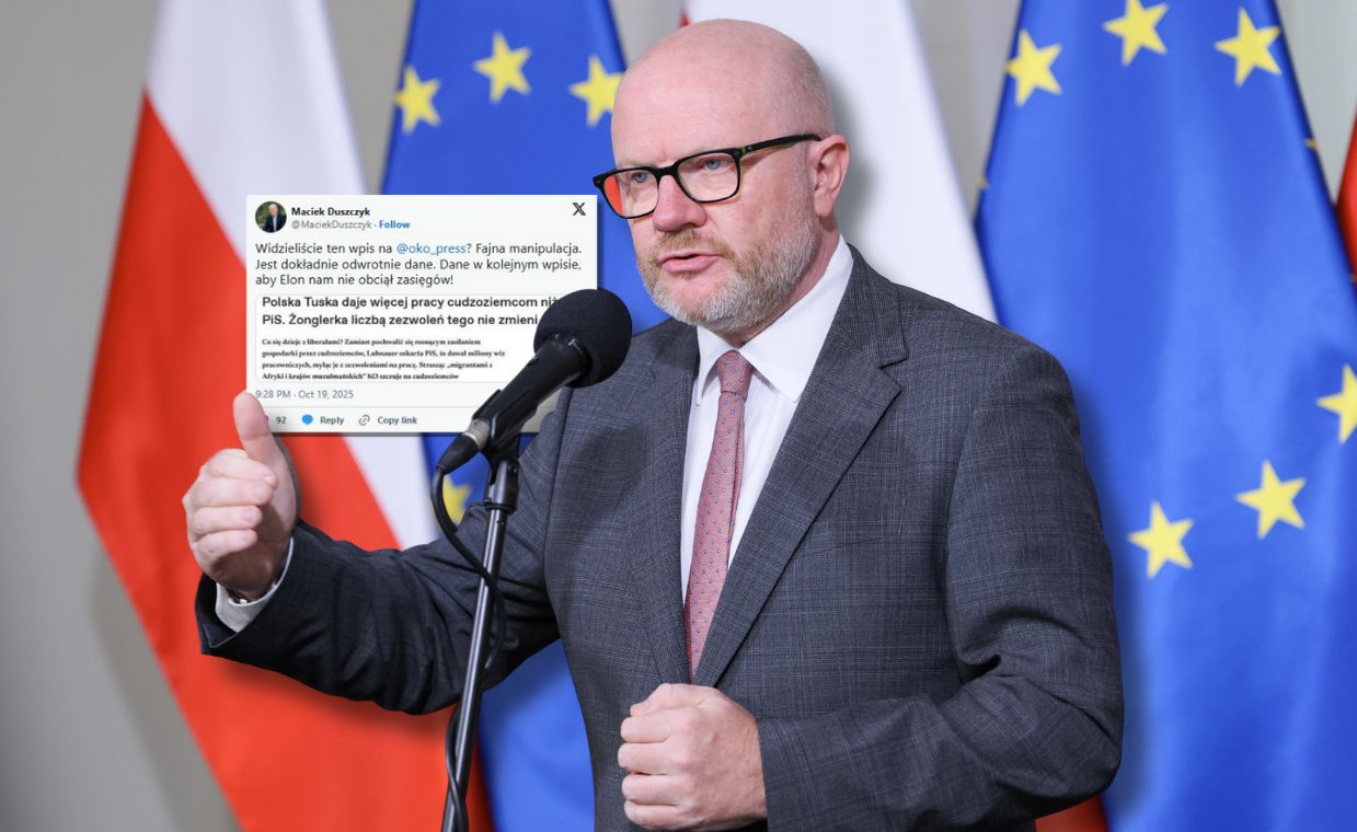 Dziennikarz punktuje Duszczyka. "Myli kolumny i lata"